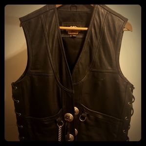 Harley Davidson Leather Vest